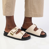 Madison Moss Sandal - Off White