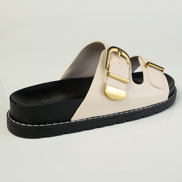 Madison Moss Sandal - Off White
