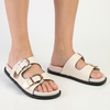 Madison Barabara Sandal - Off White