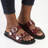 Madison Barabara Sandal - Burgundy