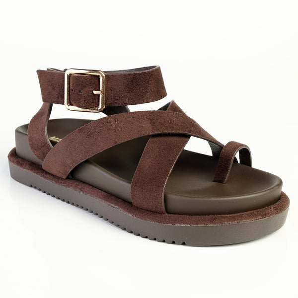 Madison Amy Sandal - Chocolate
