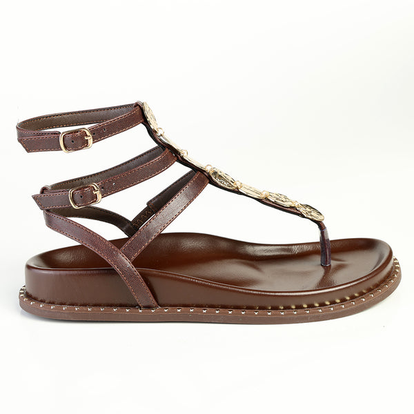 Madison Kyra Sandal - Chocolate