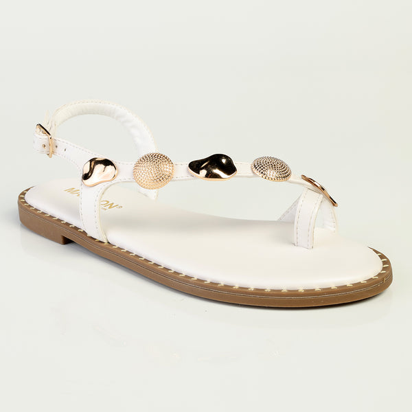 Madison Yasmin Sandal - White