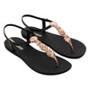 Ipanema Fundo Do Mar Sandal - Black/Gold