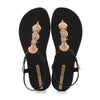 Ipanema Fundo Do Mar Sandal - Black/Gold