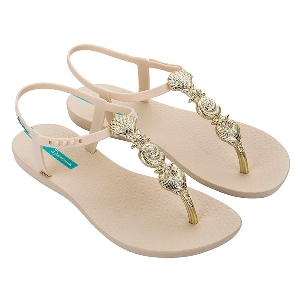 Ipanema Fundo Do Mar Sandal - Beige/Gold