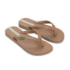Ipanema Brasil Flip Flop - Light Brown