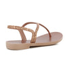 Grendha Amor Em Flor Sandal - Rose Gold Glitter