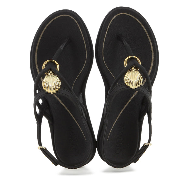 Grendha Mare Sandal - Black