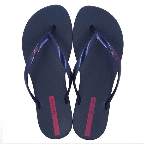 Ipanema Wave Sandals - Blue Patent