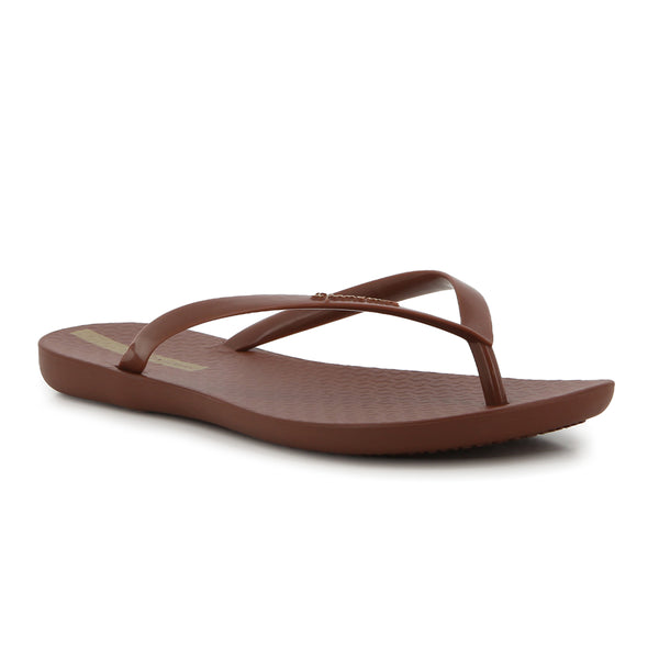 Ipanema Wave Sandals - Brown Patent