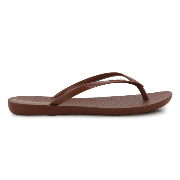 Ipanema Wave Sandals - Brown Patent