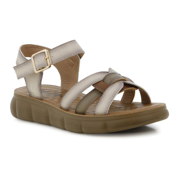 Pierre Cardin 2 Tone Sandal  - Beige Multi