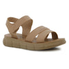 Pierre Cardin Velcro Strappy Sandal  - Nude