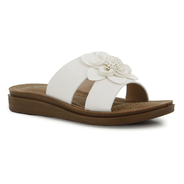 Pierre Cardin Flower Slip On - Black