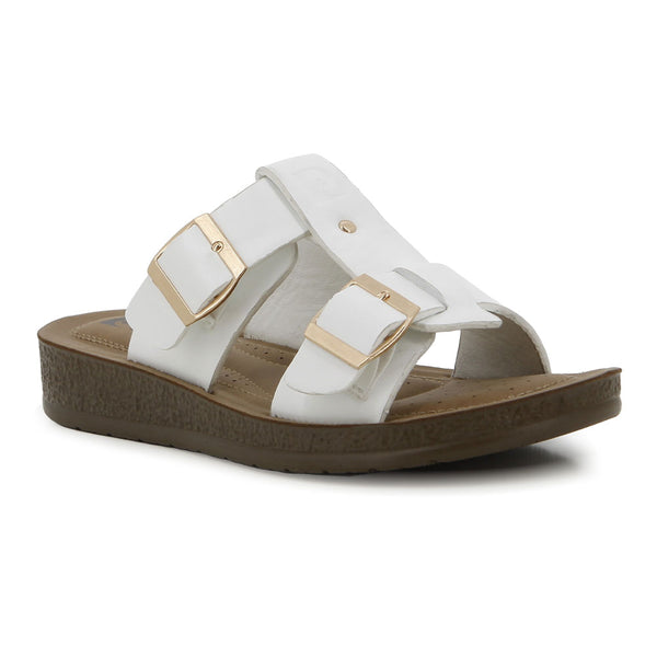 Pierre Cardin Senna Sandal - White