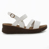 Pierre Cardin Low Wedge - White