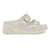Pierre Cardin Twin Footbed Sandal- White