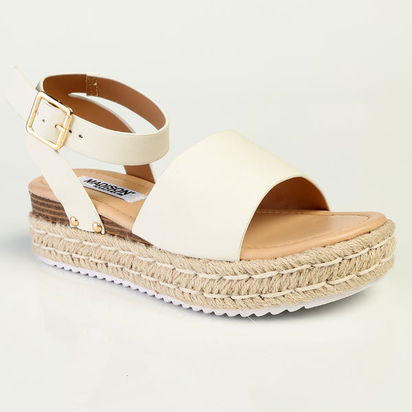 Madison Catherine Sandals - White