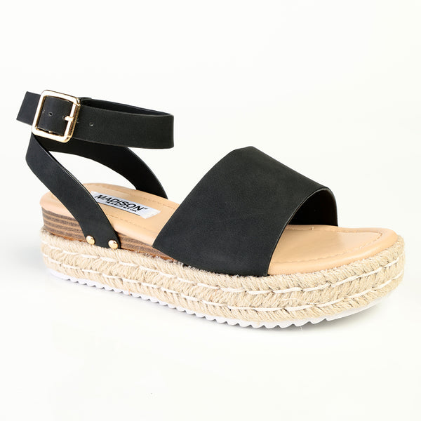 Madison Catherine Sandals - Black