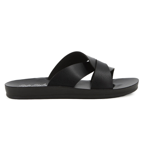 Soft Style by Hush Puppies Blaise Sandal  - Black