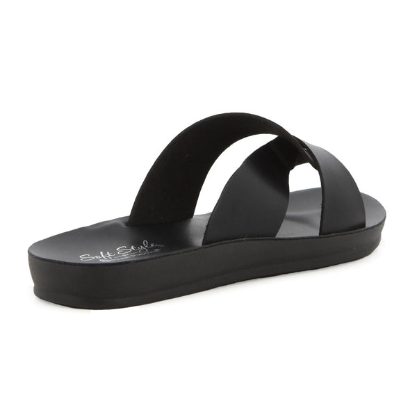 Soft Style by Hush Puppies Blaise Sandal  - Black