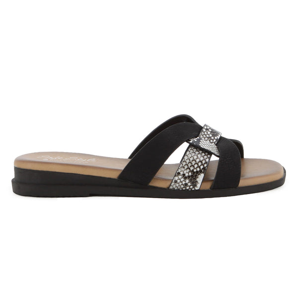 Soft Style by Hush Puppies Soft Parsan Sandal - Black