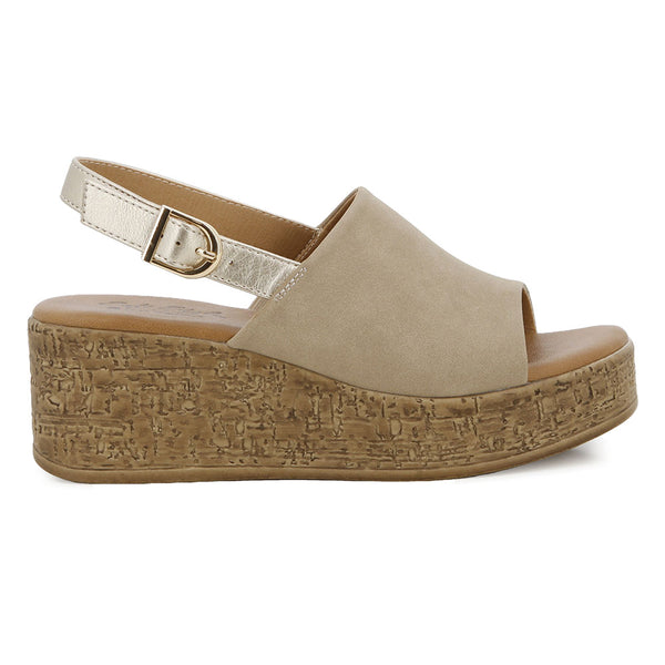 Soft Style By Hush Puppies Nobu Wedge - Beige