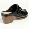 Franco Rossi Closed Clog Sandal - Black
