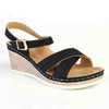 Franco Rossi Cross Wedge - Black