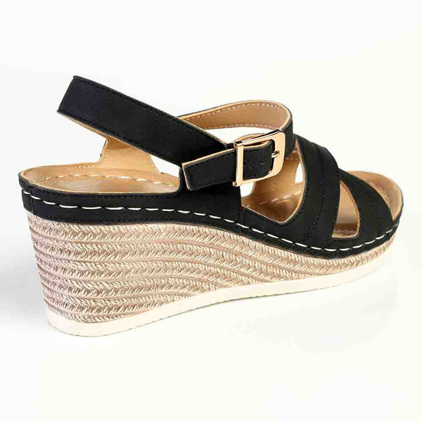 Franco Rossi Cross Wedge - Black