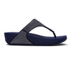 Fit Flop Lulu Textured Glitzy Sandal - Nightfall Blue