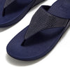 Fit Flop Lulu Textured Glitzy Sandal - Nightfall Blue