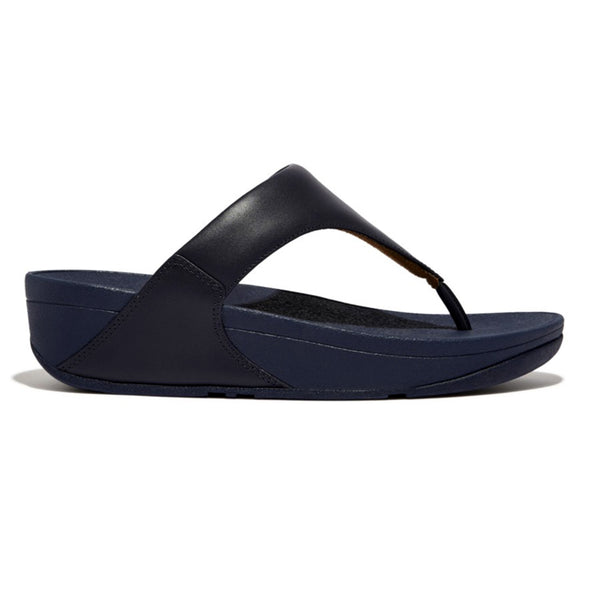 Fit Flop Lulu Leather Sandal - Midnight Navy