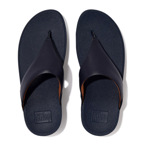 Fit Flop Lulu Leather Sandal - Midnight Navy