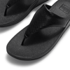 Fit Flop Lulu Toe Post Snake Sandal - Black