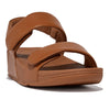 Fit Flop Lulu Adjustable Leather Sandal - Light Tan
