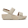 Fit Flop Lulu Adjustable Leather Sandal - Hazy Taupe