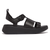 Fit Flop F-Mode Fisherman Platform Leather Sandal - Black