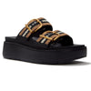 Fit Flop Gen FF-Max Buckle Stripe-Webbing Slides - Black Mix