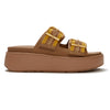 Fit Flop Gen FF-Max Buckle Stripe-Webbing Slides - Classic Tan