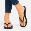 Fit Flop iQushion Ergonomic Flip-Flops - All Black