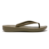 Fit Flop iQushion Ergonomic Flip-Flops - Military Olive
