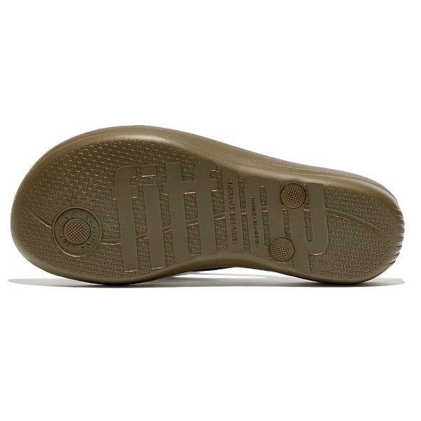 Fit Flop iQushion Ergonomic Flip-Flops - Military Olive