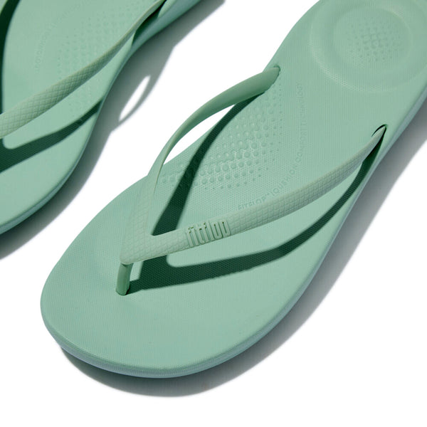 Fit Flop iQushion Ergonomic Flip-Flops - Mint Whisper