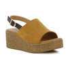 Soft Style By Hush Puppies Nobu Wedge Sandal -Yellow