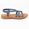Alessio Elastic Sandal - Blue