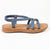 Alessio Elastic Sandal - Blue