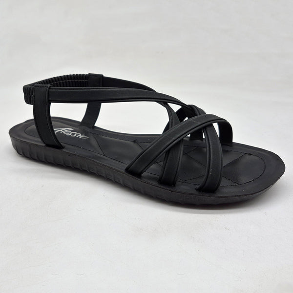 Alessio Strappy Sandal - Black