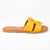 Alessio Push In Sandal - Mustard
